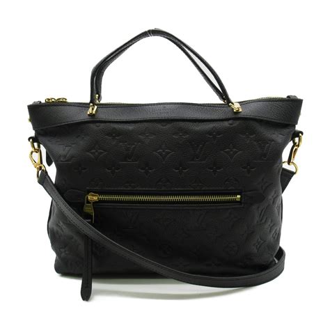 LOUIS VUITTON Empreinte Bastille PM Black 